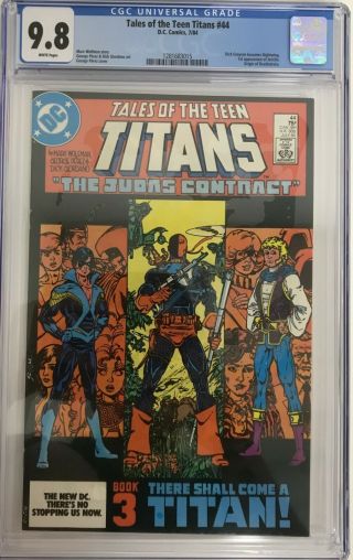 Tales Of The Teen Titans 44 Cgc 9.  8 1st App.  Of Nightwing Key Issue L@@k