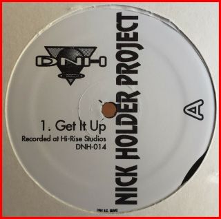 Cdn Deep House Disco 12 " Nick Holder Project - Get It Up Dnh - Rare 