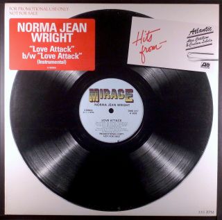 Norma Jean Wright - Love Attack 12 " Rare Funk Boogie Promo 