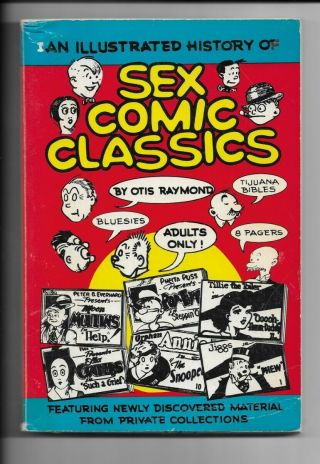 Sex Comics Classics Vol.  1 And 2 1972 Paperback,  1st Print Tijuana Bible Coll
