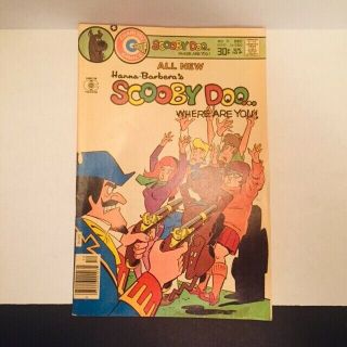 Rare Vintage Scooby Doo Where Are You Comic Book No.  11 1976 Charlton Comics