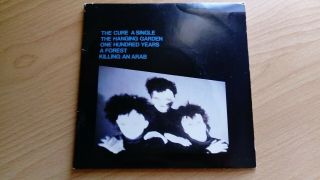 The Cure A Single (the Hanging Garden/live) Ltd Double 4 Track 7 " Vinyl