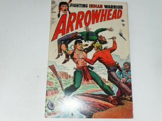 Arrowhead 3 Aug 1954 Atlas Western Comic