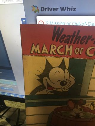Boys And Girls March Comics Felix The Cat 36 1940 ' s golden age fplus htf 5