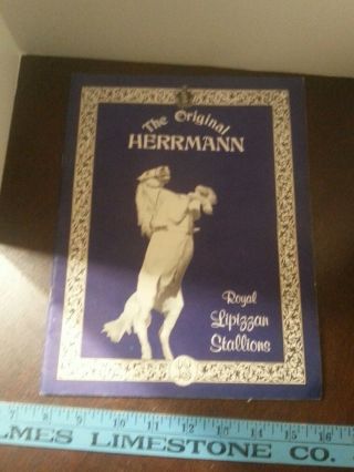 The Herrmann Royal Lipizzan Stallions Booklet