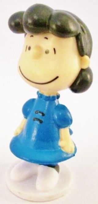 Lucy Peanuts Charlie Brown & Snoopy Pvc Toy Figure Birthday Party Favor Figurine