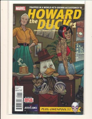 Howard The Duck 1 (2016) Average Grade On All X10 Copies Nm -