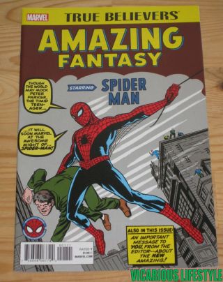 True Believers Fantasy & The Spider - Man 1 (Marvel) 2