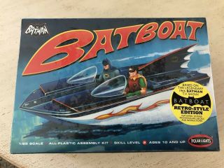 Bat Boat 1:25 Scale By Polar Lights And Never Been Opened