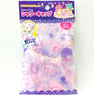 Little Twin Stars Shower Cap Makeup Kiki Lala Bath Birthday Gift Sanrio Japan