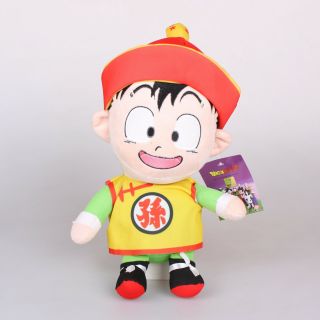 13 " 34cm Licensed Dragon Ball Z Son Gohan Child Plush Toys Soft Stuffed Doll