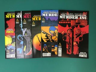 The United States Of Murder Inc 1 2 3 4 5 6 Complete Brian Bendis Oeming Icon