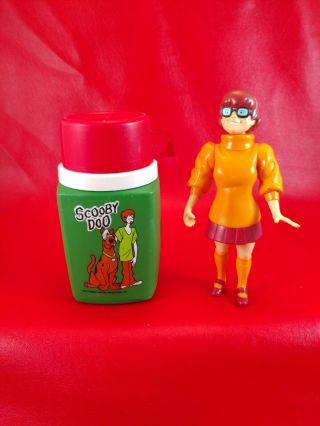 Vintage 1973 Scooby Doo Thermos And Velma Doll