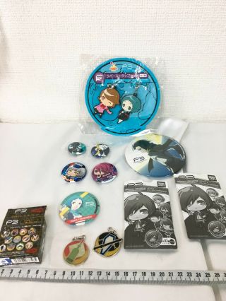 Persona 3 The Movie Rubber Strap Can Badge Metal Japan Anime Manga Game Tj9