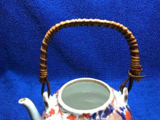 (N72) Antique Porcelain Imari Tea Pot 3