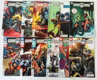Dc - Gotham City Garage 1 - 12 - Complete Series - First Prints - Harley Quinn - Batgirl