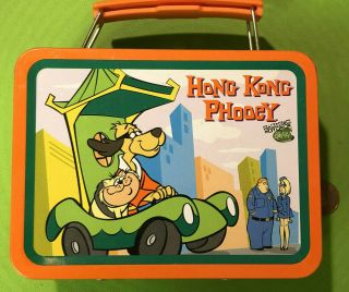Hong Kong Phooey Mini Metal Lunchbox Metal Tin Box Company 1999 Cartoon Network