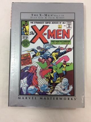 Marvel Masterworks X - Men Vol 1 Fs Hardcover Lee Kirby Magneto Sub - Mariner Thor