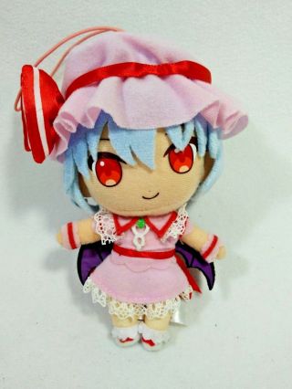 Touhou Project Vol.  3 Remilia Scarlet Mascot Plush Strap Toy Eikoh Pugyutto Japan