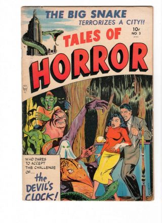 Tales Of Horror 3,  Nov 1952,  Fine - 5.  5.