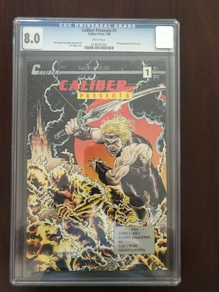 Caliber Presents 1 1989 1st Appearance Of The Crow