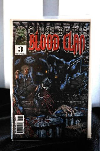 Curse Of The Blood Clan 2005 Series 3 Comic Book Signed Autographed