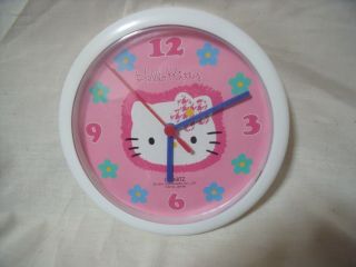 Sanrio Hello Kitty Wall Clock From Japan