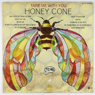 Honey Cone - Take Me With You Lp - Hot Wax Vg,