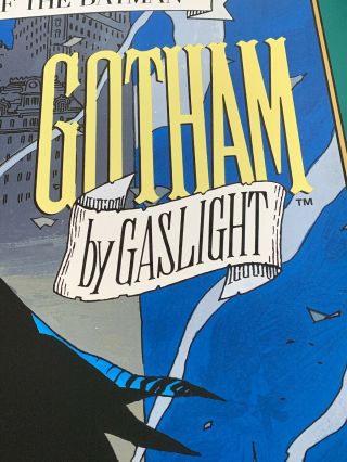 Batman Gotham By Gaslight Print By Mike Mignola Poster Mondo Out Of 225 3