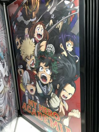 My Hero Academia Boku No Hero Poster Anime All Might,  Midoriya,  Bakugo
