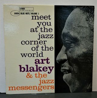 Art Blakey Jazz Messengers “jazz Corner Of The World” Blue Note 84054 Rvg Vinyl