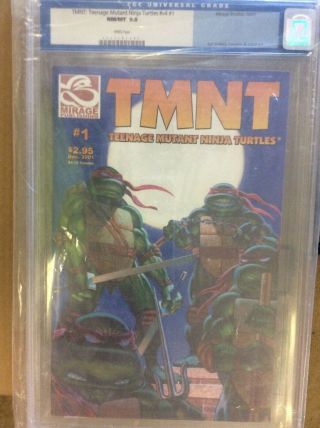 Teenage Mutant Ninja Turtles Vol 4 1 Mirage Cgc 9.  8 - First Issue