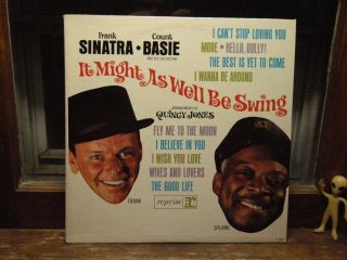 Frank Sinatra Count Basie And His Orchestra ‎it Might As Well Be Swing Ex Vinyl