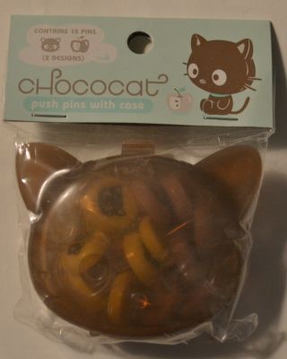 Chococat By Sanrio Vintage 2004 Pushpins In Case In Packaging
