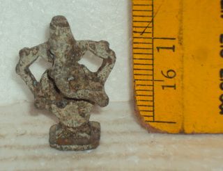 Antique Hindu God Ganesha Traditional Indian Ritual Rare Bronze Elephant God 23 2