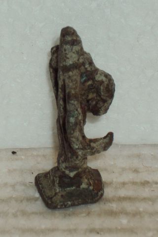 Antique Hindu God Ganesha Traditional Indian Ritual Rare Bronze Elephant God 23 3
