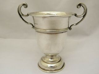 Good Irish Style Silver Trophy Cup - Birmingham 1938 - No Engraving