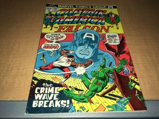 Captain America & The Falcon 1973 Marvel Comic Book 158 Hi