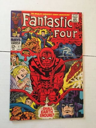 Fantastic Four 77 (aug 1968,  Marvel) Vf