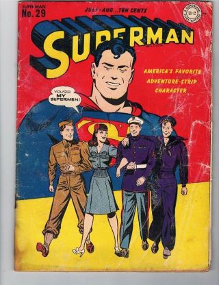 Superman 29 Early Golden Age