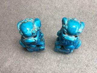 Vintage/Antique large Pair Chinese Foo Dogs - Great detail. 2