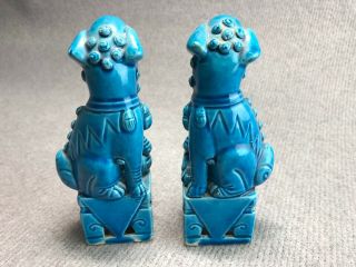 Vintage/Antique large Pair Chinese Foo Dogs - Great detail. 3