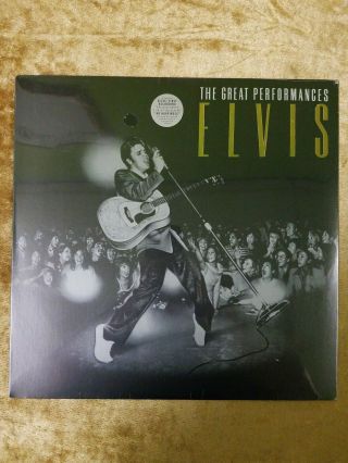 Elvis Presley The Great Performances 12 " 33rpm Rca 2227 - 1 - R