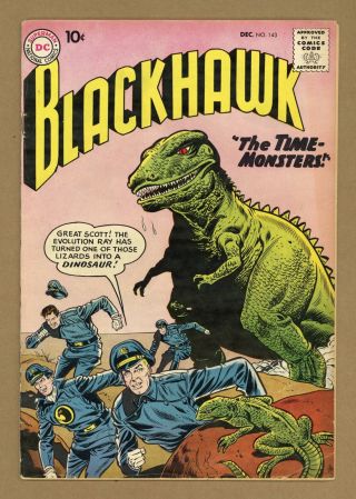 Blackhawk (1st Series) 143 1959 Gd/vg 3.  0