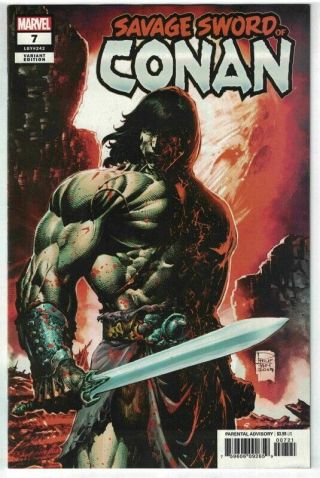 Savage Sword Of Conan 7 1:50 Philip Tan Variant Marvel Shadow Of Novella 071019