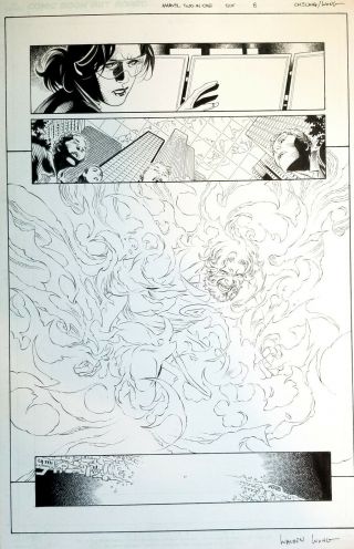 Jim Cheung Artwork - Marvel Two In One 6 Page 8