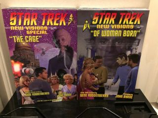 Star Trek Visions 1 - 22 w/ The Cage Complete Series John Byrne IDW 1st NM 4