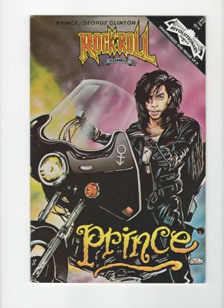 Rocknroll Comics Prince Revolutionary Purple Rain 21 1991 1st Printing Rip