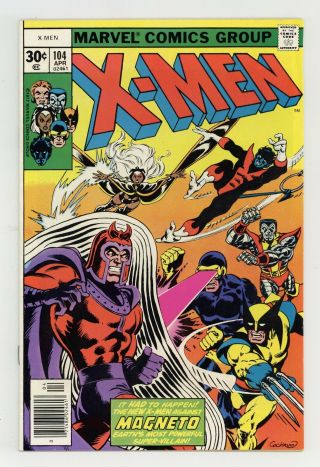 Uncanny X - Men (1st Series) 104 1977 Fn - 5.  5