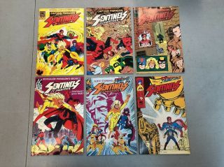 Captain Paragon And The Sentinels Of Justice 1 - 6 Complete Set Ac Comics Femforce